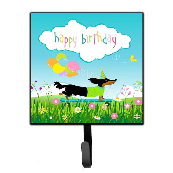 Carolines Treasures Happy Birthday Dachshund Leash or Key Holder VHA3029SH4 - main